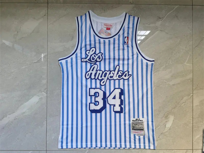 Los Angeles Lakers Shaquille O'Neal NO.34 Basketball Jersey