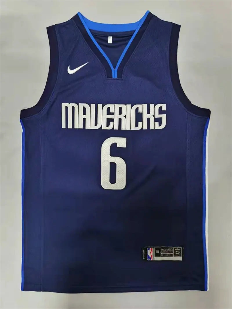 Dallas Mavericks Kristaps Porzingis NO.6 Basketball Jersey