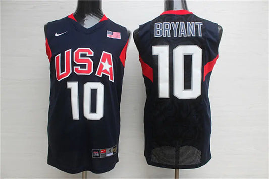 Los Angeles Lakers US deam team Kobe Bryant NO.10 Basketball Jersey