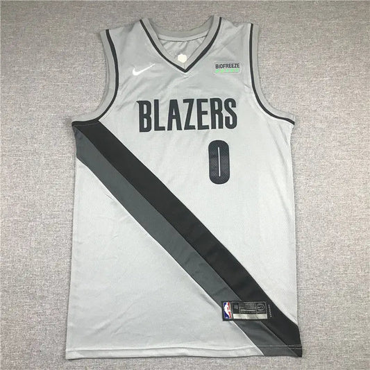 Portland Trail Blazers Damian Lillard NO.0 Basketball Jersey