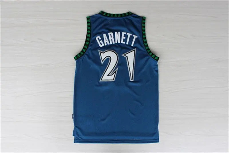 Minnesota Timberwolves Kevin Garnett NO.21 Basketball Jersey