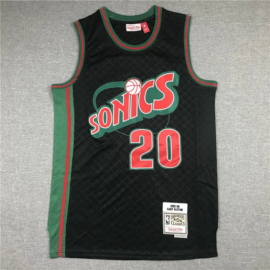 Oklahoma City Thunder SuperSonics Gary Payton NO.20 Basketball Jersey