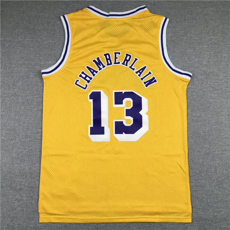 Los Angeles Lakers Wilt Chamberlain NO.13 Basketball Jersey