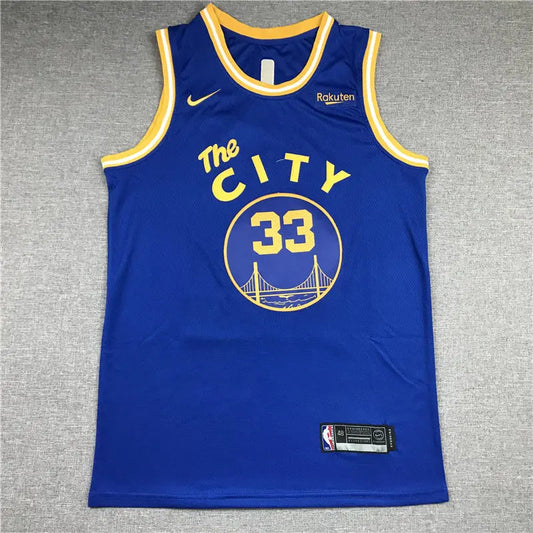 Golden State Warriors James Wiseman NO.33 Basketball Jersey