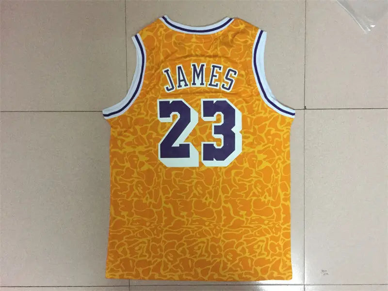 Los Angeles Lakers Lebron James NO.23 Basketball Jersey