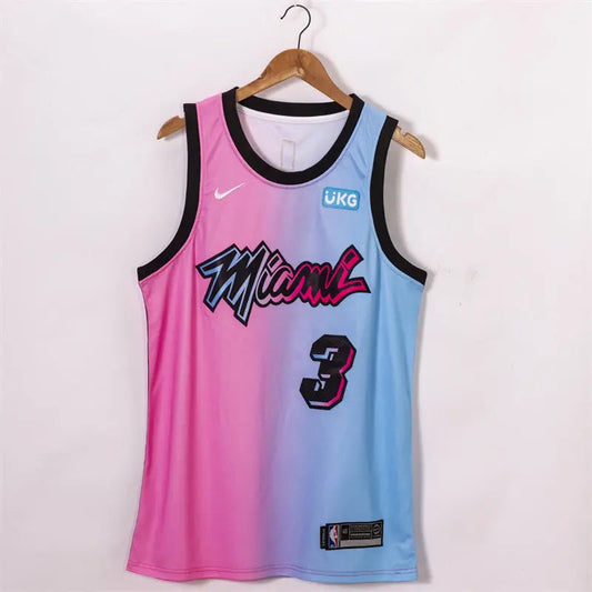 Miami Heat Wade NO.3 Basketball Jersey