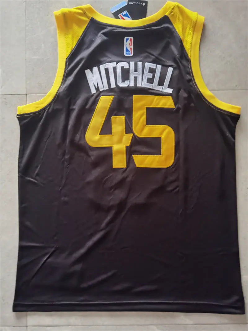 Utah Jazz Donovan Mitchell NO.45 Basketball Jersey