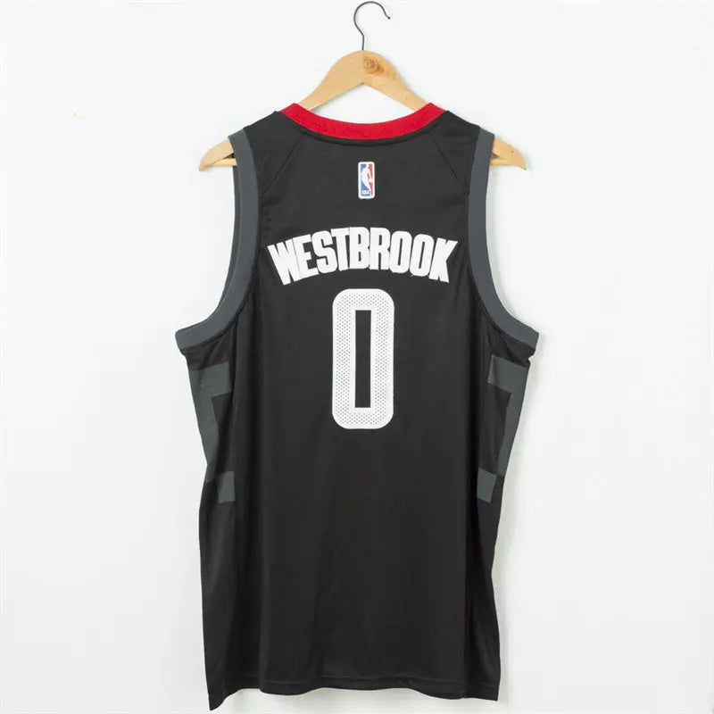 Houston Rockets Russell Westbrook NO.0 Basketball Jersey