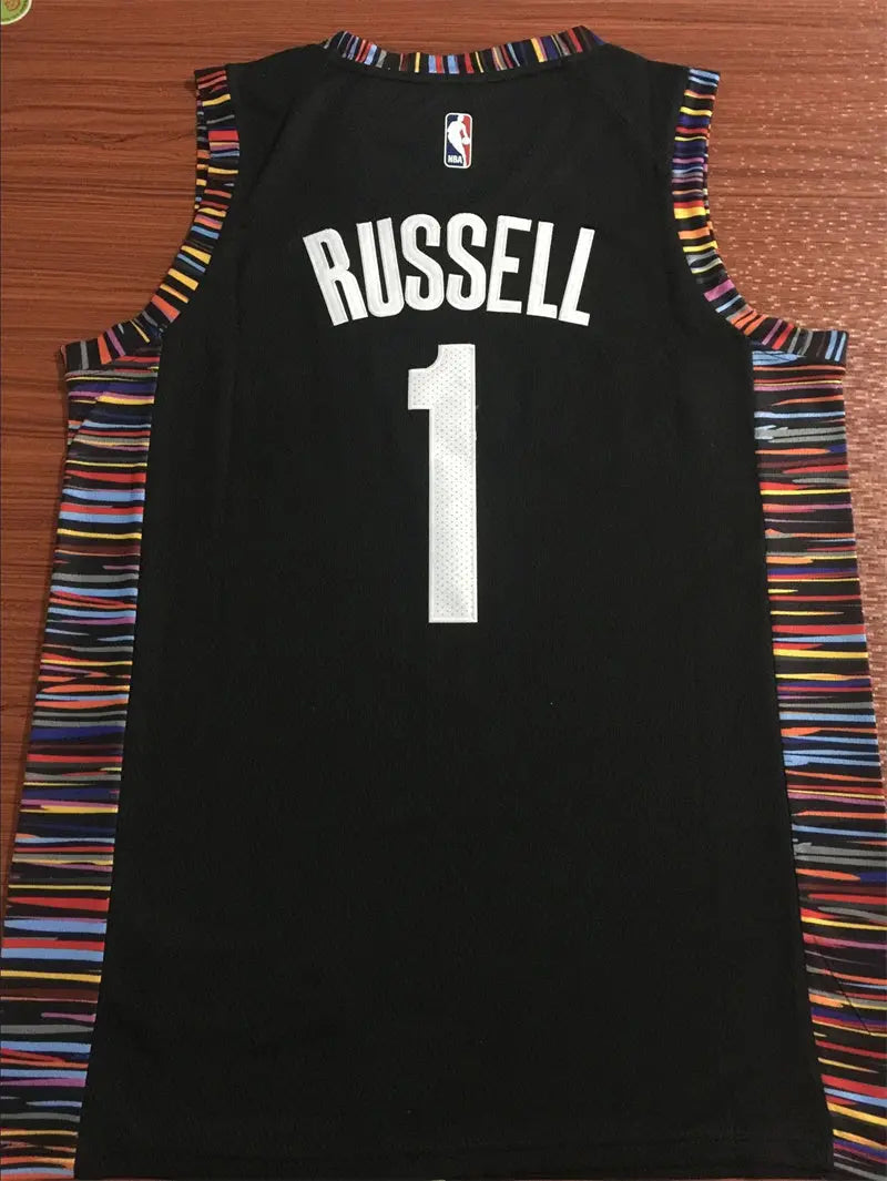 Brooklyn Nets D'Angelo Russell NO.1 Basketball Jersey