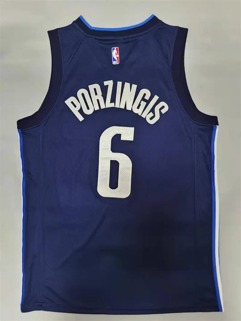 Dallas Mavericks Kristaps Porzingis NO.6 Basketball Jersey