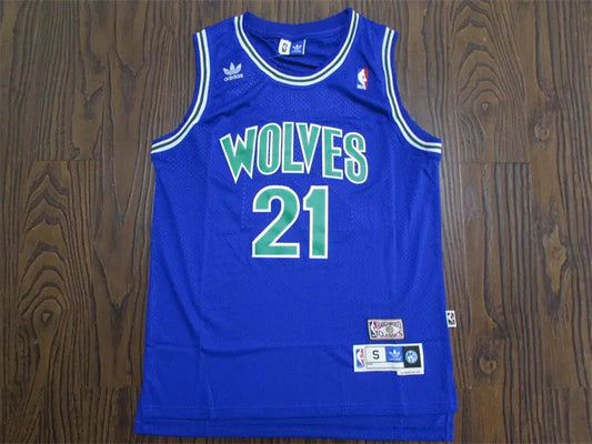 Minnesota Timberwolves Kevin Garnett NO.21 Basketball Jersey