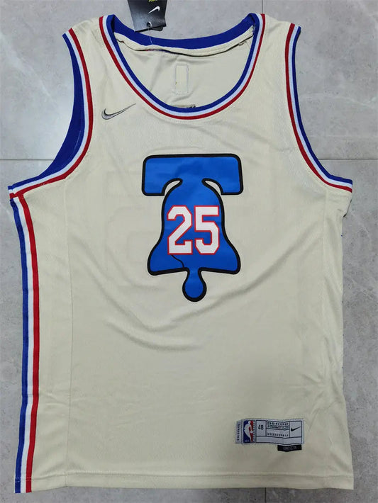 Philadelphia 76ers Simmons NO.25 basketball Jersey