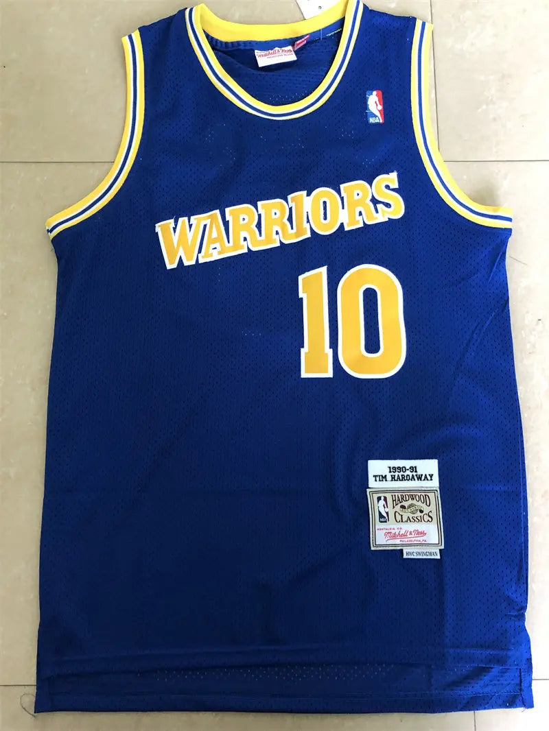 Golden State Warriors Hardaway NO.10 Basketball Jersey