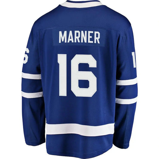 T.Maple Leafs #16 Mitchell Marner Fanatics Branded Home Premier Breakaway Player Jersey Blue Stitched American Hockey Jerseys