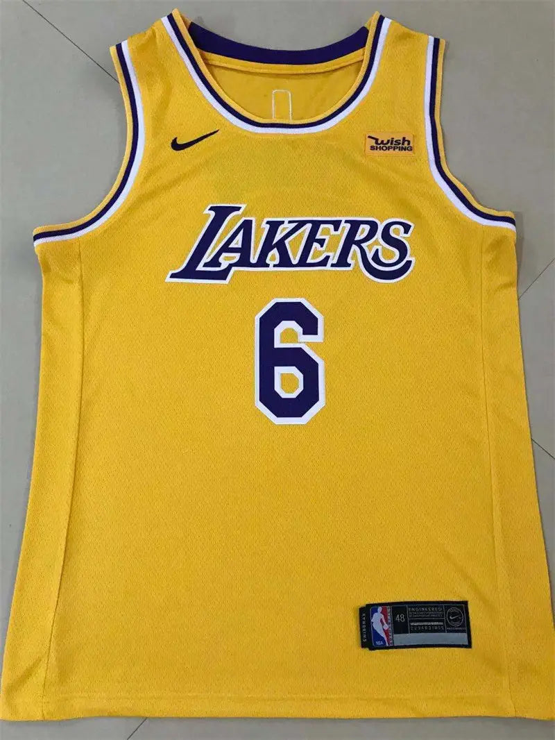 Los Angeles Lakers Lebron James NO.6 Basketball Jersey