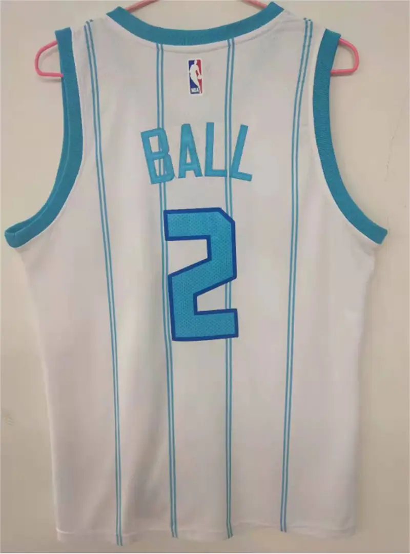 Charlotte Hornets LiAngelo Ball NO.2 Basketball Jersey