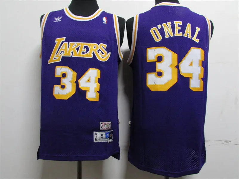 Los Angeles Lakers Shaquille O'Neal NO.34 Basketball Jersey