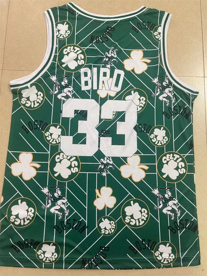 Boston Celtics Larry Bird NO.33 Basketball Jersey