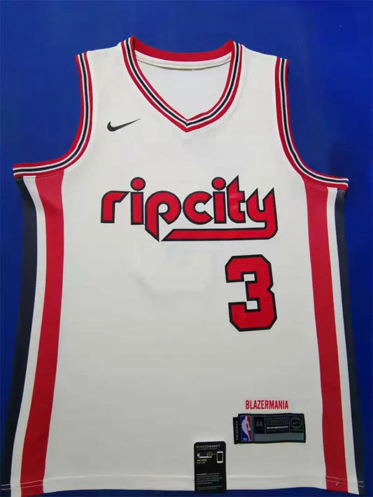 Portland Trail Blazers CJ McCollum NO.3 Basketball Jersey