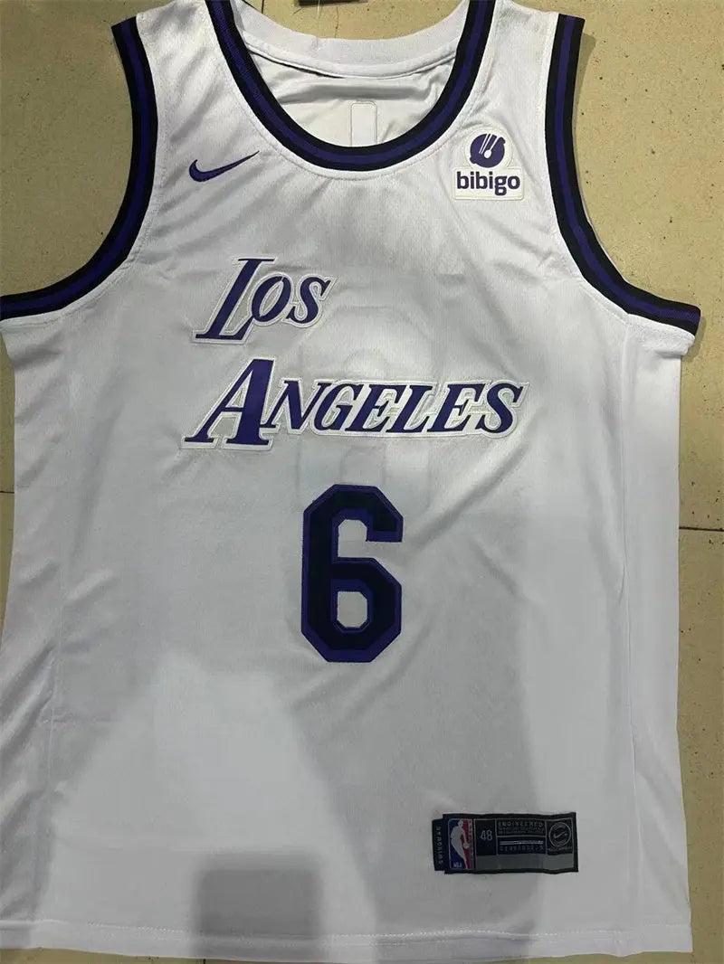 Los Angeles Lakers Lebron James NO.6 Basketball Jersey