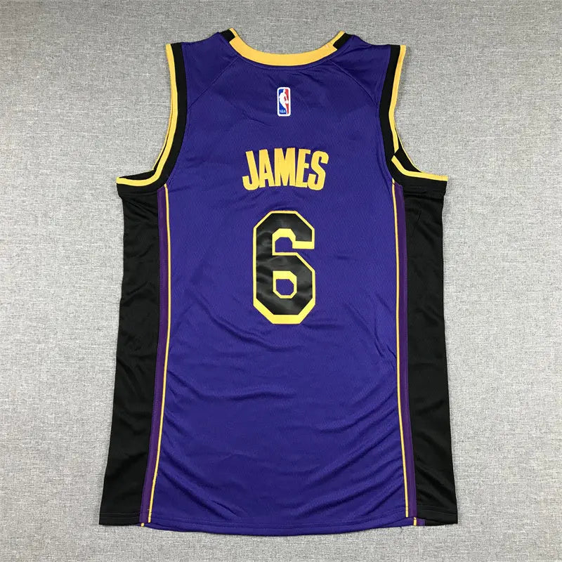 Los Angeles Lakers Lebron James NO.6 Basketball Jersey