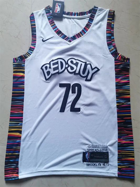 Brooklyn Nets Biggie NO.72 Basketball Jersey