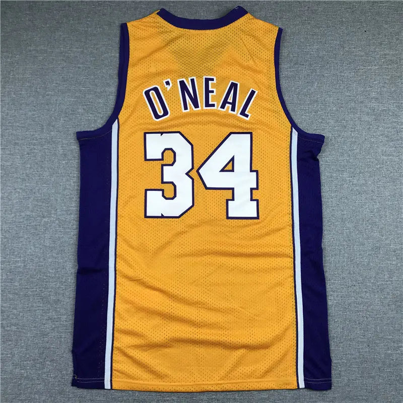 Los Angeles Lakers Shaquille O'Neal NO.34 Basketball Jersey