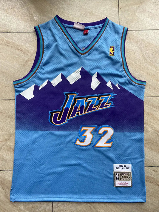 Utah Jazz Karl Malone NO.32 Basketball Jersey