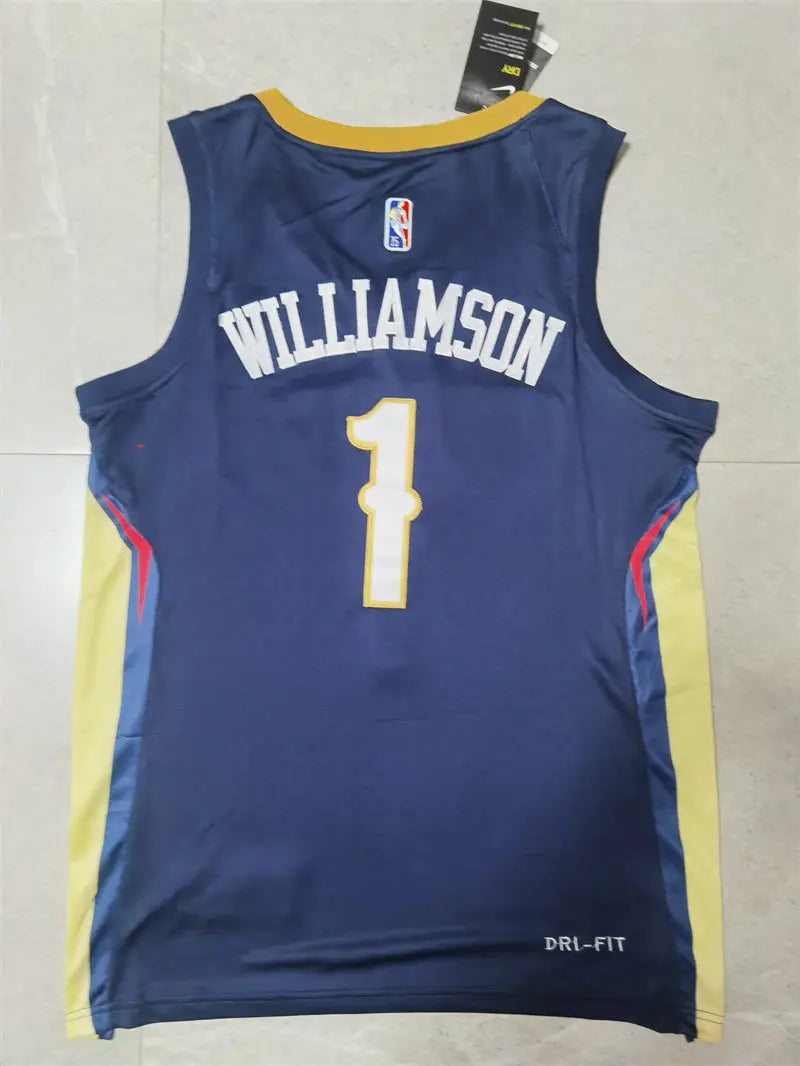 New Orleans Pelicans Zion Williamson NO.1 Basketball Jersey