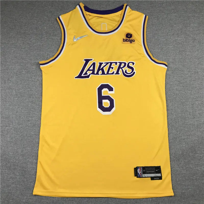 Los Angeles Lakers Lebron James NO.6 Basketball Jersey