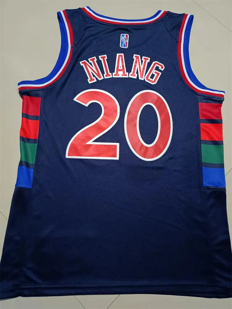 Philadelphia 76ers Niang NO.20 basketball Jersey