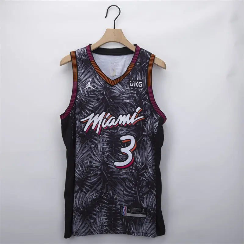 Miami Heat Wade NO.3 Basketball Jersey