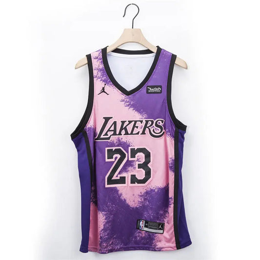 Los Angeles Lakers Lebron James NO.23 Basketball Jersey