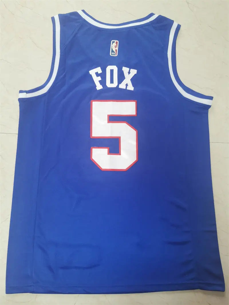 Sacramento Kings Fox NO.5 Basketball Jersey