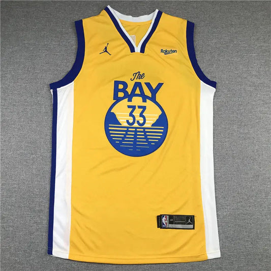 Golden State Warriors James Wiseman NO.33 Basketball Jersey