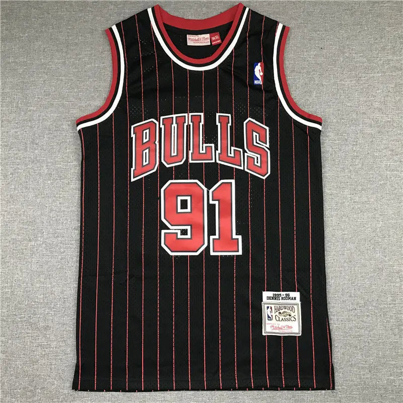 Chicago Bulls Dennis Rodman NO.91 Basketball Jersey