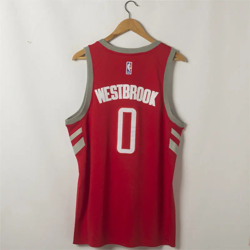 Houston Rockets Russell Westbrook NO.0 Basketball Jersey