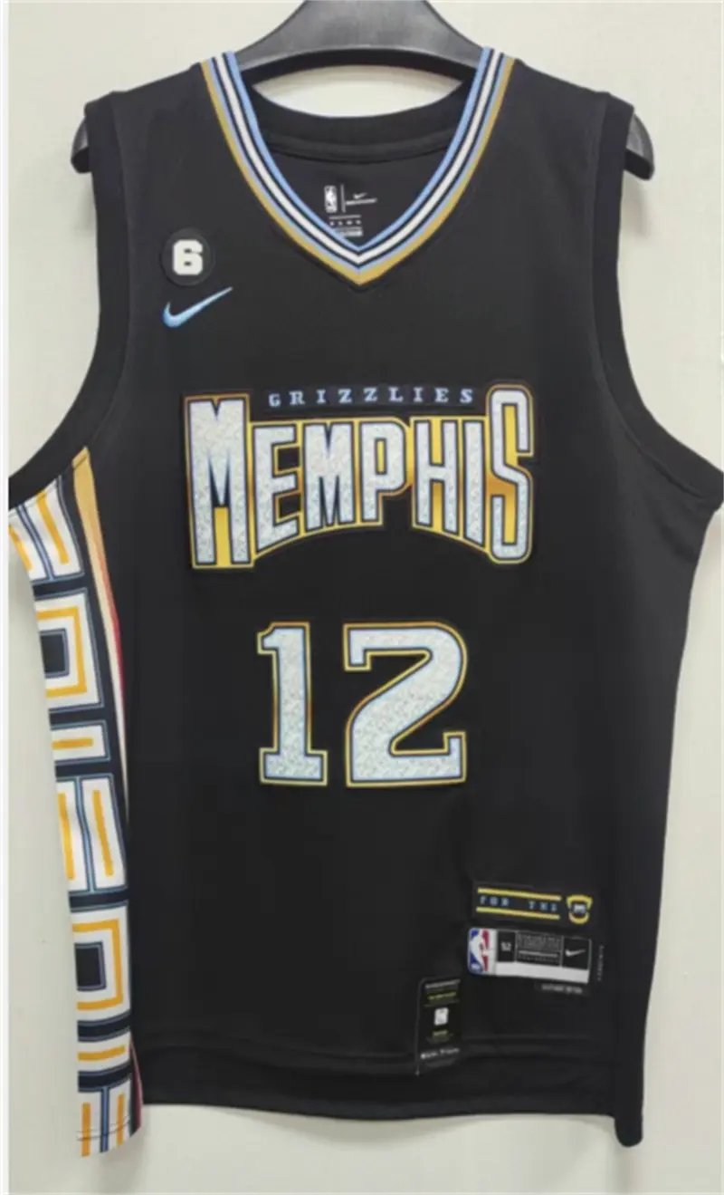 Memphis Grizzlies Ja Morant NO.12 Basketball Jersey