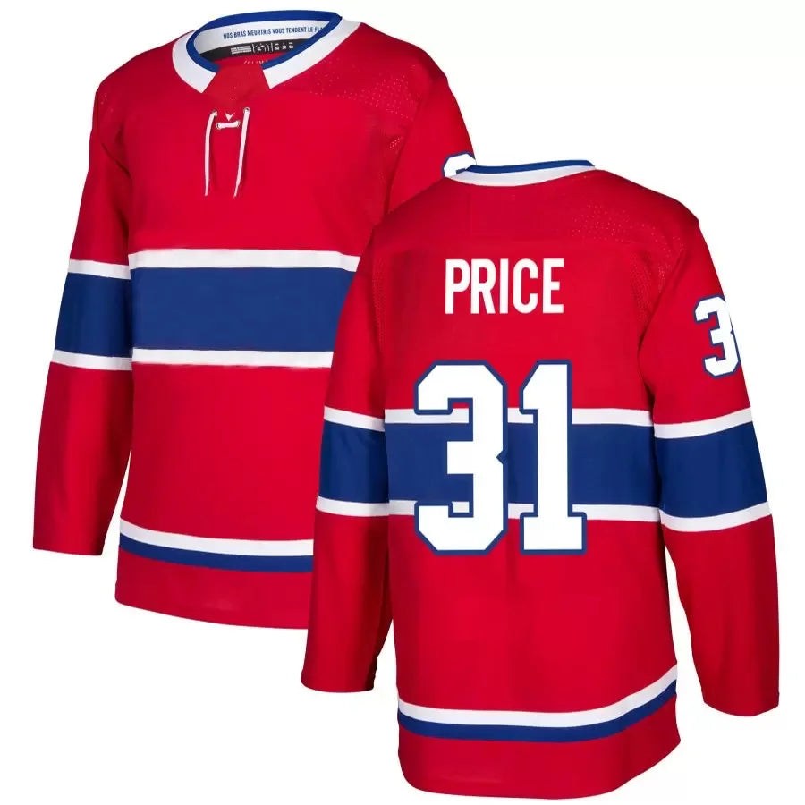 22 Cole Caufield Red Home 2021 Reverse Retro Jersey 14 Nick Suzuki 31 Carey Price 11 Brendan Gallagher 27 Romanov Hockey Jerseys