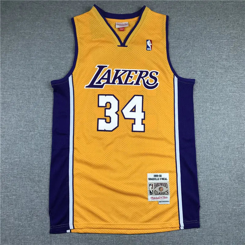 Los Angeles Lakers Shaquille O'Neal NO.34 Basketball Jersey