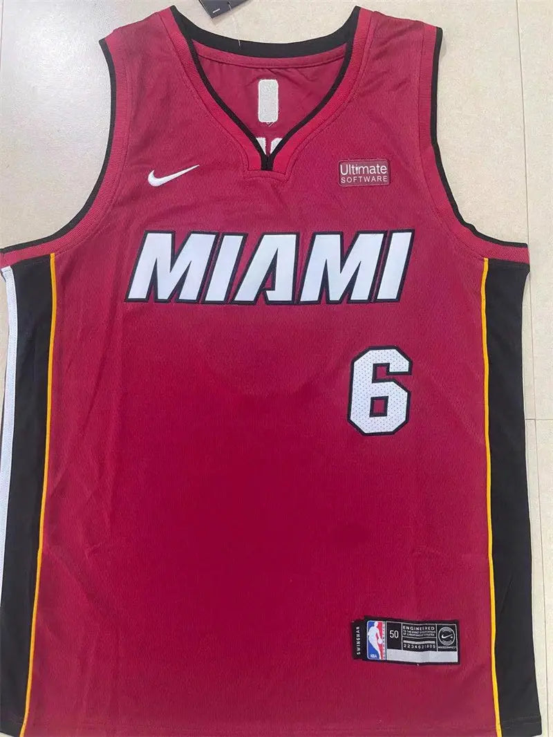 Miami Heat James NO.6 Basketball Jersey