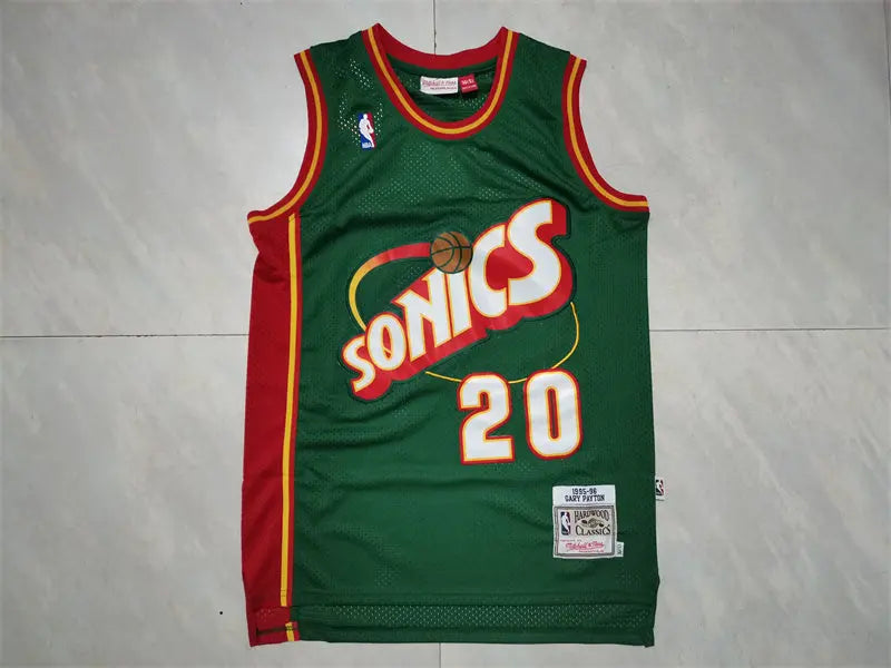 Oklahoma City Thunder SuperSonics Gary Payton NO.20 Basketball Jersey