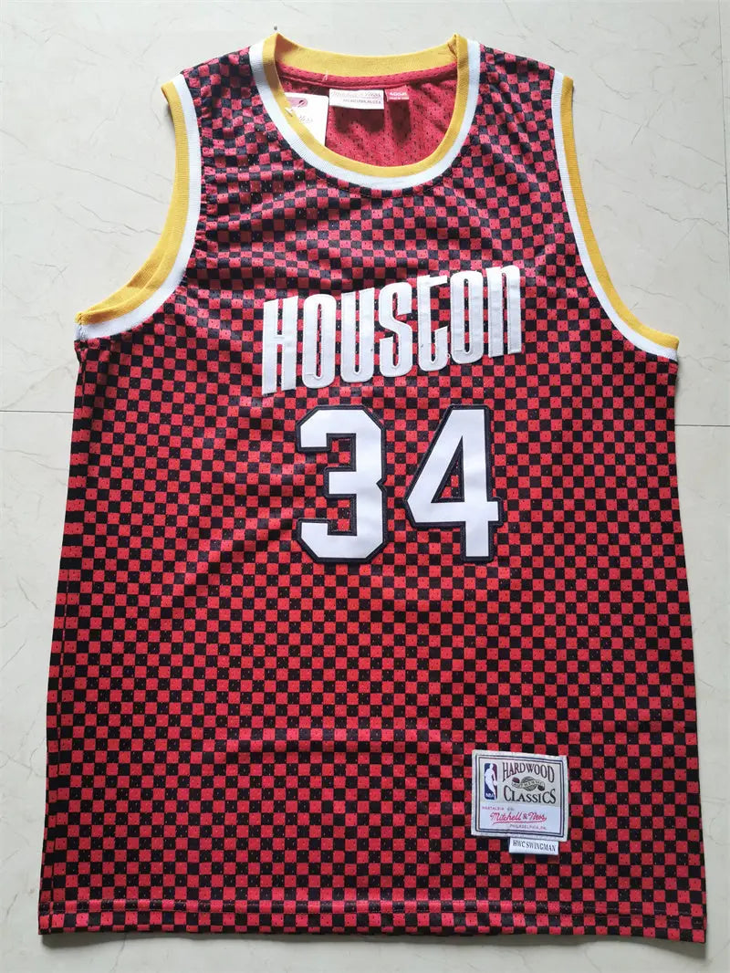 Houston Rockets Hakeem Olajuwon NO.34 Basketball Jersey