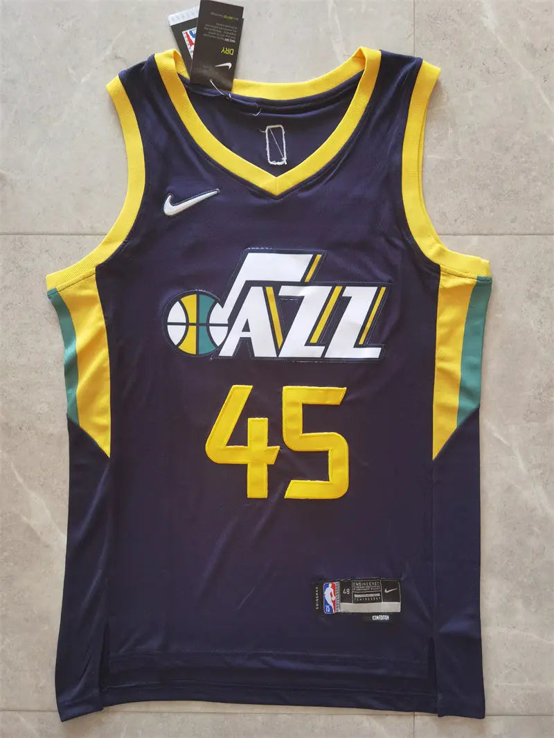 Utah Jazz Donovan Mitchell NO.45 Basketball Jersey