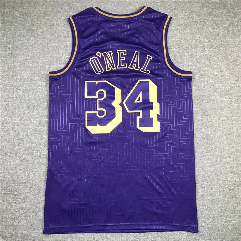 Los Angeles Lakers Shaquille O'Neal NO.34 Basketball Jersey