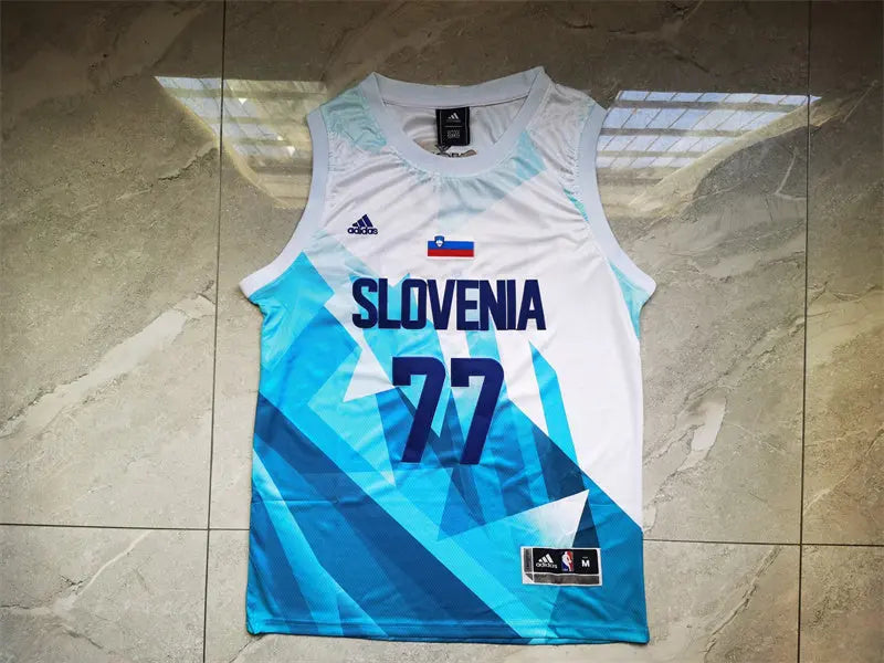 Dallas Mavericks Luka Don?i? NO.77 Basketball Jersey