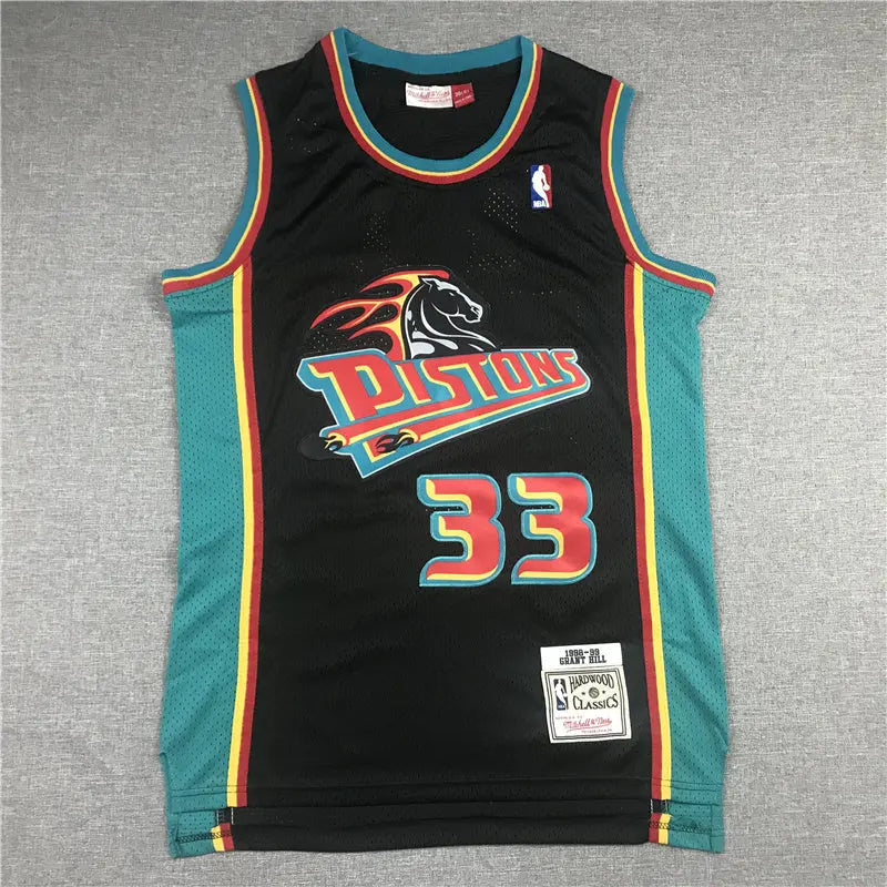 Detroit Pistons Grant Hill NO.33 Basketball Jersey