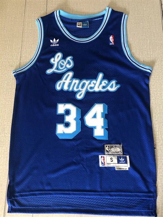 Los Angeles Lakers Shaquille O'Neal NO.34 Basketball Jersey