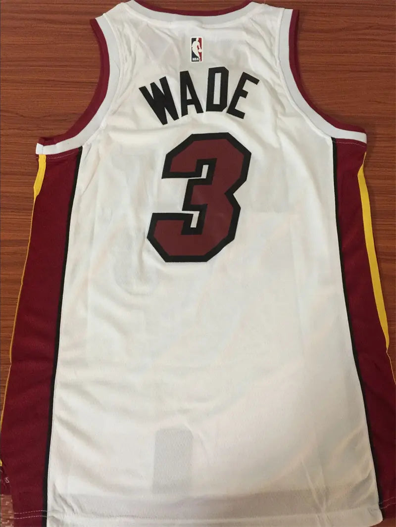 Miami Heat Wade NO.3 Basketball Jersey