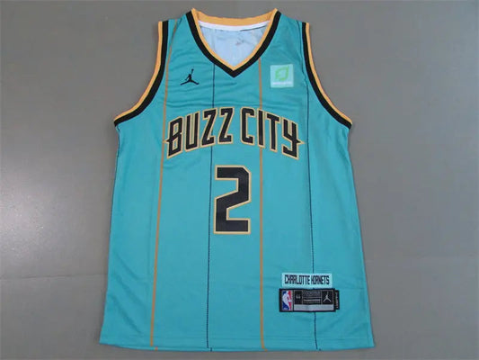 Charlotte Hornets LiAngelo Ball NO.2 Basketball Jersey